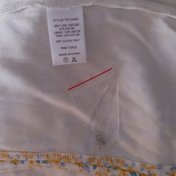 Floral Mini Dress Size S - Picture 9 of 10